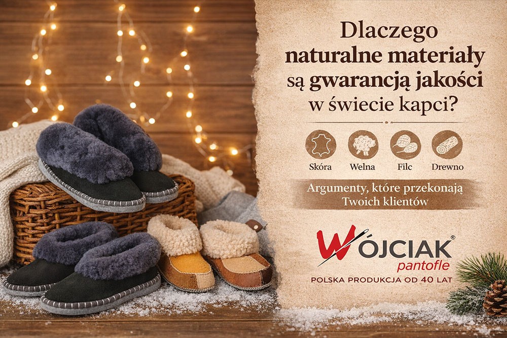 Skóra, wełna, filc – dlaczego naturalne materiały to inwestycja, która buduje zaufanie Twoich klientów?